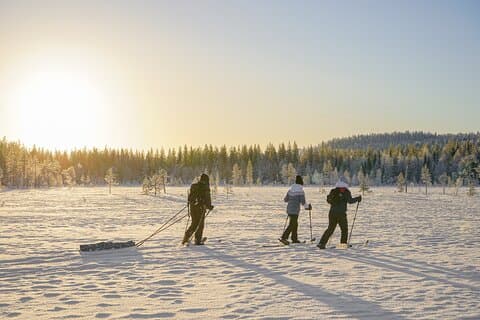 First Arctic Expedition on Altai Skis