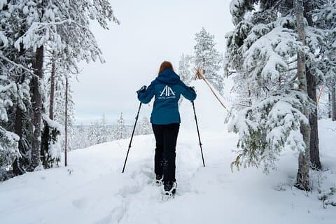 Guided 4-Hour Snowshoe Adventure in Lapland (Private)