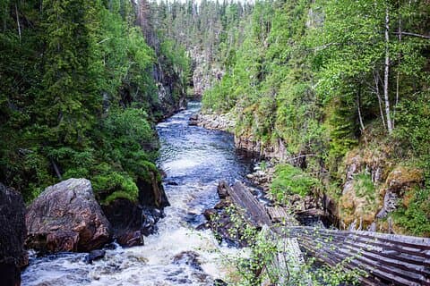 Korouoma Canyon & Auttiköngäs Waterfall Adventure