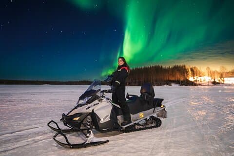 Snowmobile Photography Trip to the Aurora