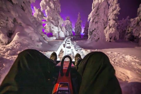 Riisitunturi & World’s Northernmost Roller Coaster from Rovaniemi