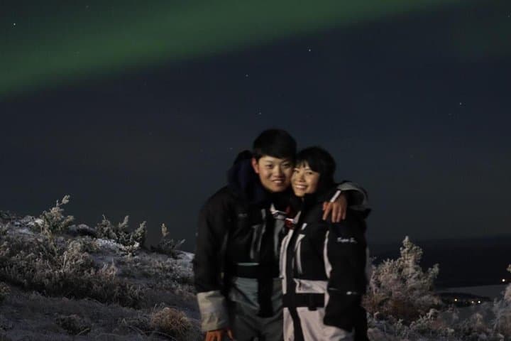 Northern lights PyhÃtunturi Kairank