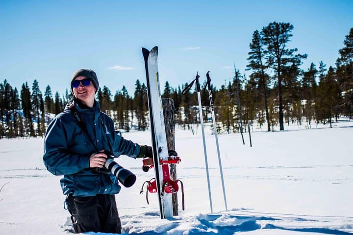 Backcountry skiing adventure