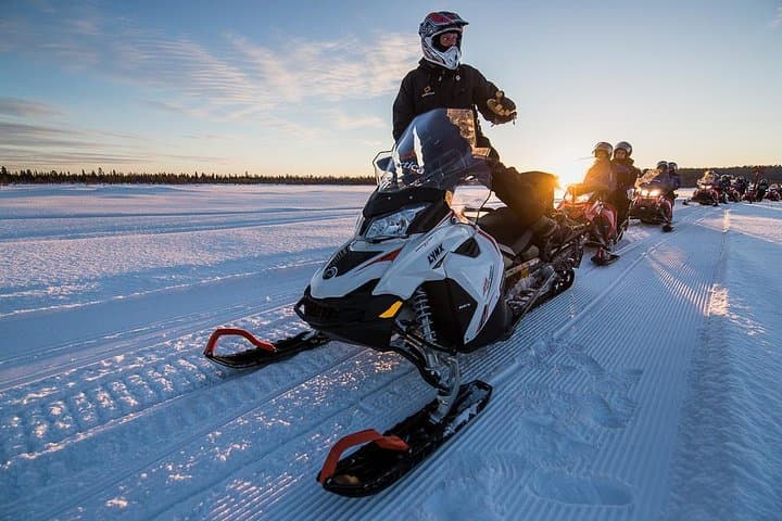 Full Day Snowmobile Safari into the Lappish Wilderness in Rovaniemi