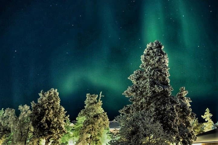 Northern Lights Hunting with Snowmobiles