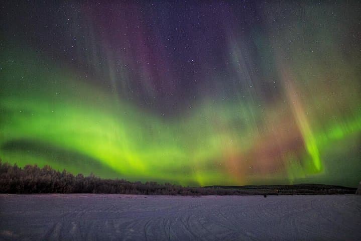 Northern Lights Hunting with Snowmobiles