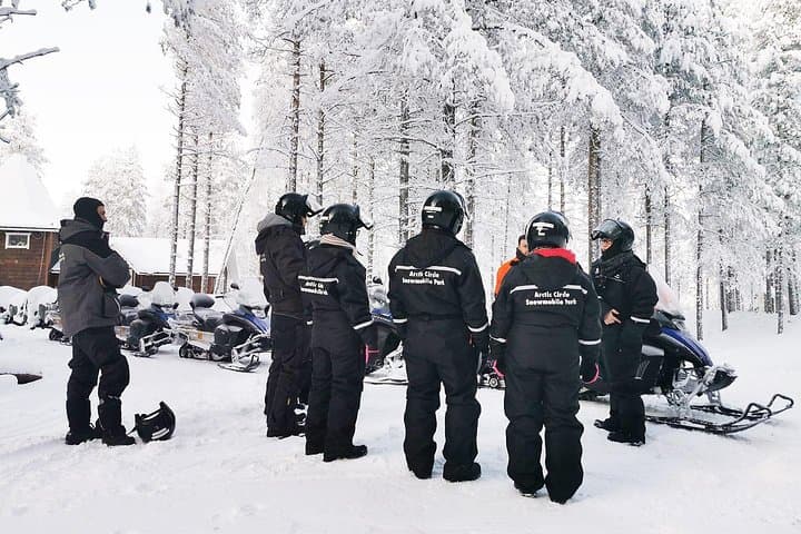 1-Hour Snowmobile Safari Experience