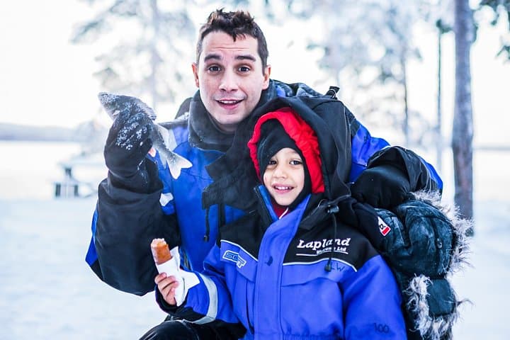 Full Day Snowmobile Adventure with Ice Fishing - Rovaniemi