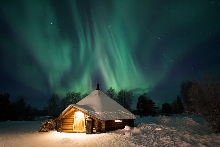 3-h Northern Light Safari by Snowmobiles From Levi