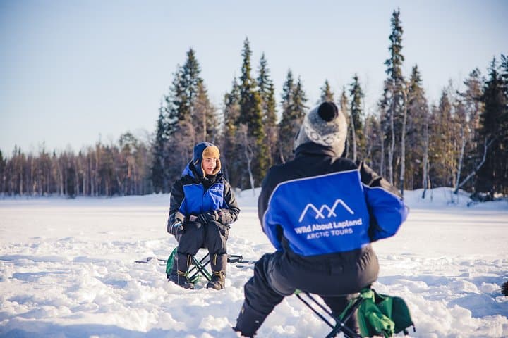 Ice Fishing in Lapland