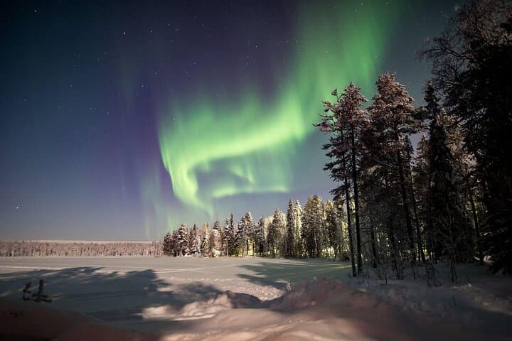 Aurora Arctic Ice Floating in Rovaniemi, Small-group