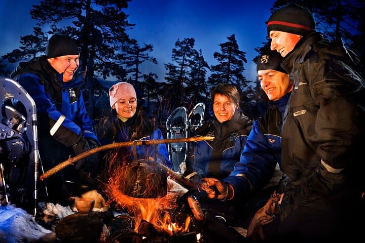Ice Fishing Excursion with Campfire in Rovaniemi