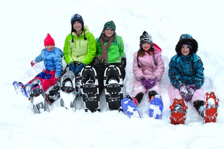 Snowshoeing in Levi