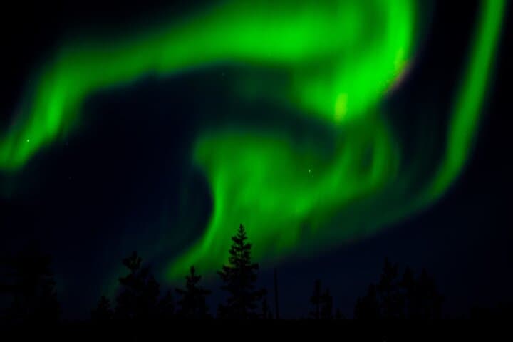 Private Northern Lights Tour With Skis Or Snowshoes in Pyhä