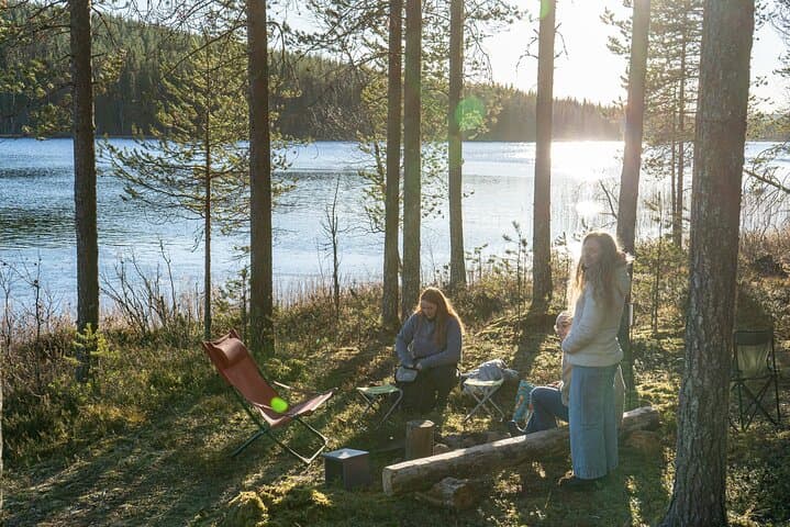 Private Wilderness Sauna & Reindeer Farm Visit from Rovaniemi