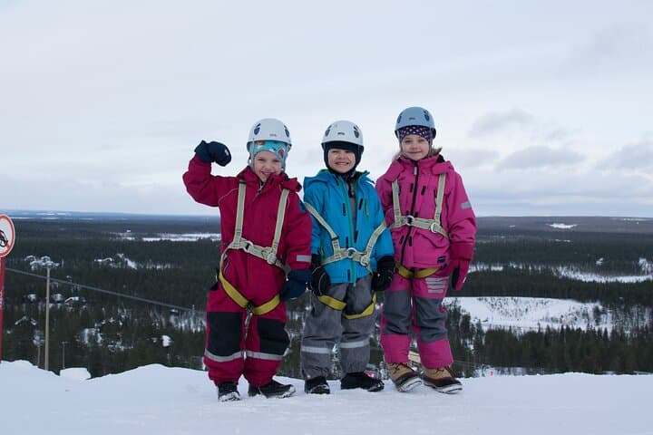 Kid’s Ice Climbing Adventure in Pyhä-Luosto, Finland
