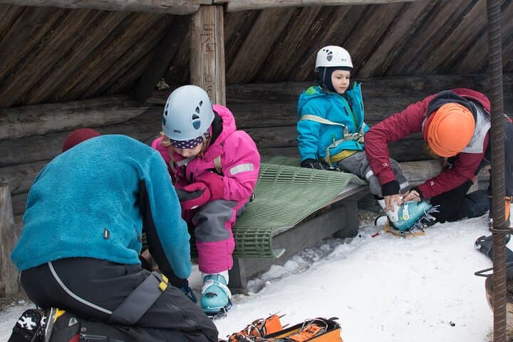 Kid’s Ice Climbing Adventure in Pyhä-Luosto, Finland