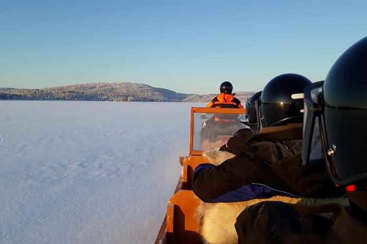 From Ivalo: Ice Fishing Safari to Lake Inari, reindeers & lunch