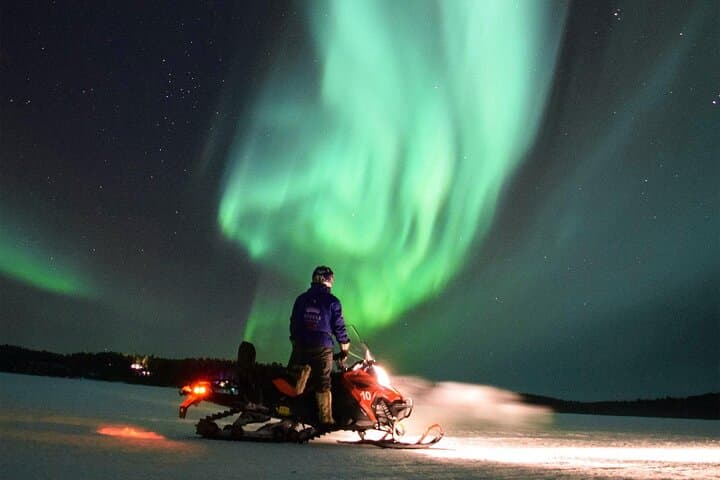 Night Snowmobile Safari, Rovaniemi