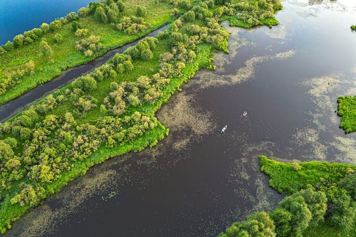 Canoe Down The River Trip in Lapland from Rovaniemi
