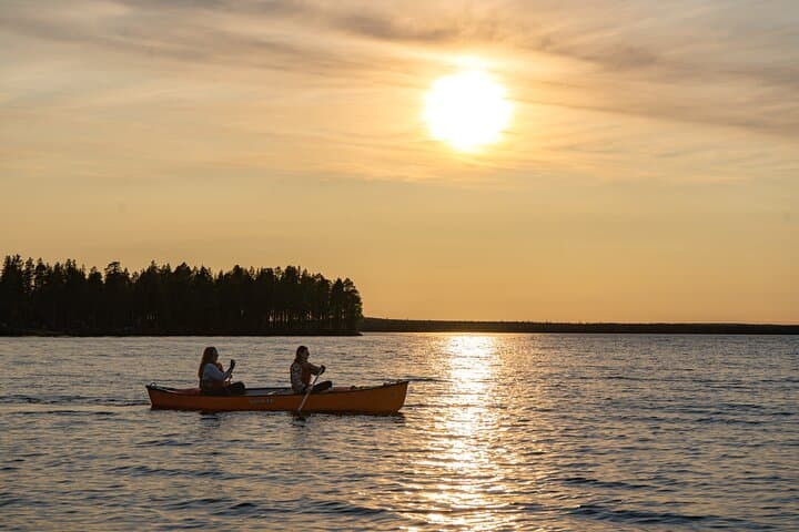 Canoe Trip in Lapland from Rovaniemi
