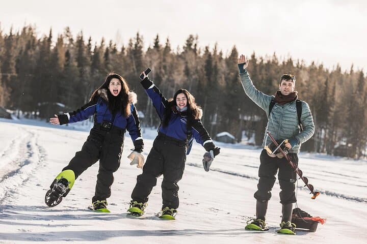 Snowshoeing trip in Finnish Lapland