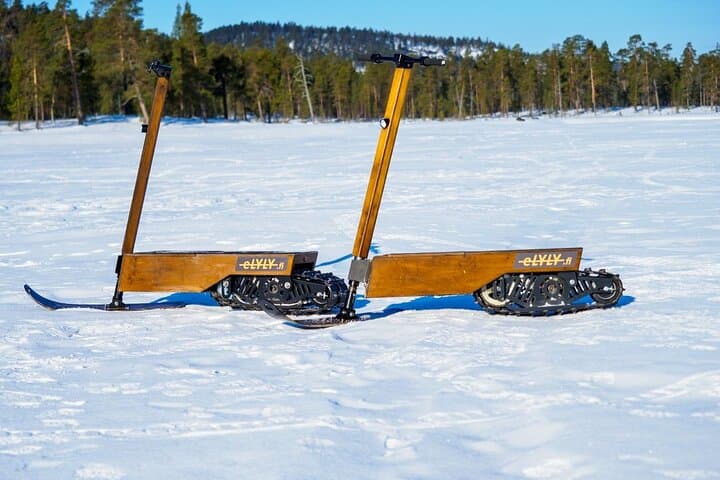Electric Snow Scooters Tour