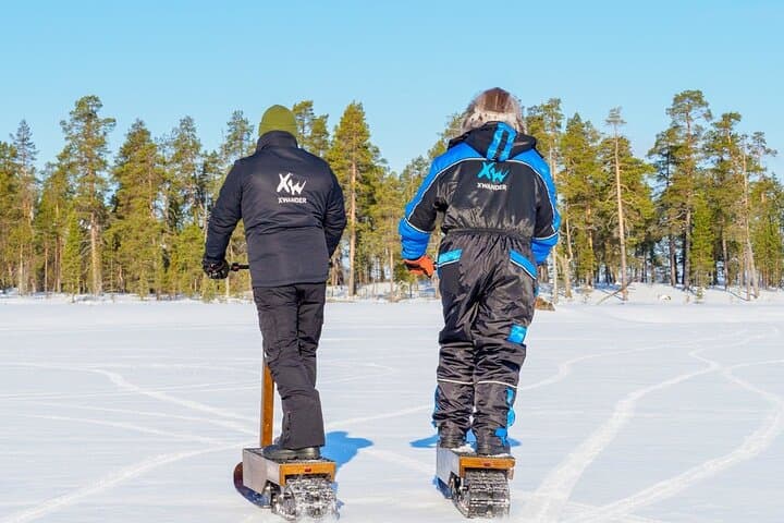 Electric Snow Scooters Tour