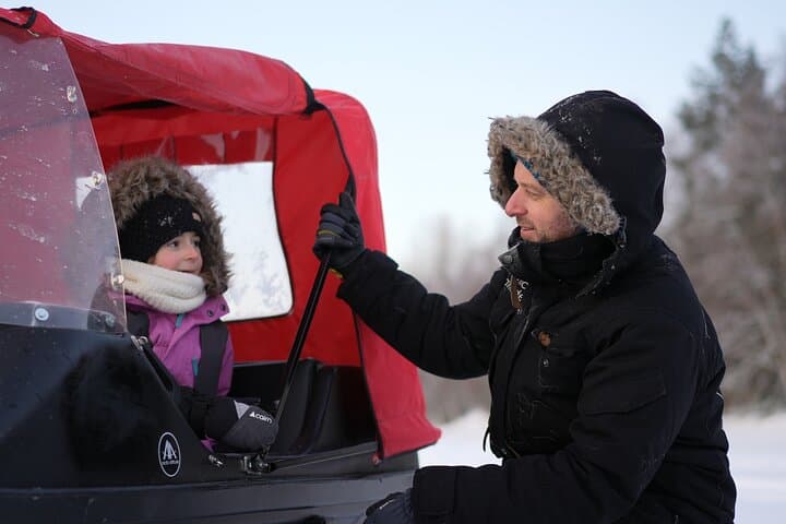 3-Hour Snowmobile Adventure in Rovaniemi (Private)