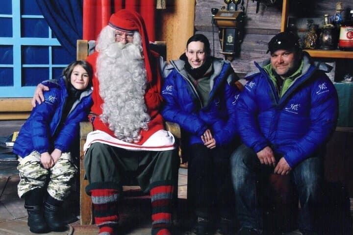 Meeting with Santa Claus