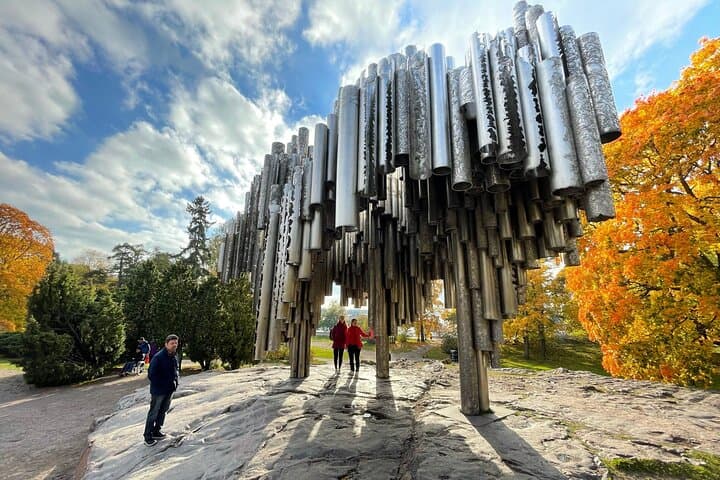 Helsinki: Sibelius monument