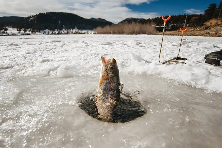 Snowshoeing and Ice Fishing Trip