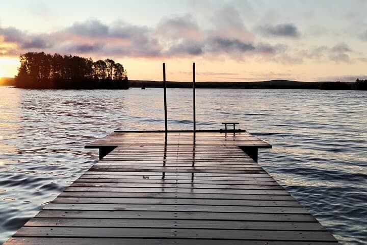 Traditional Finnish Sauna and Ice Swimming in Rovaniemi