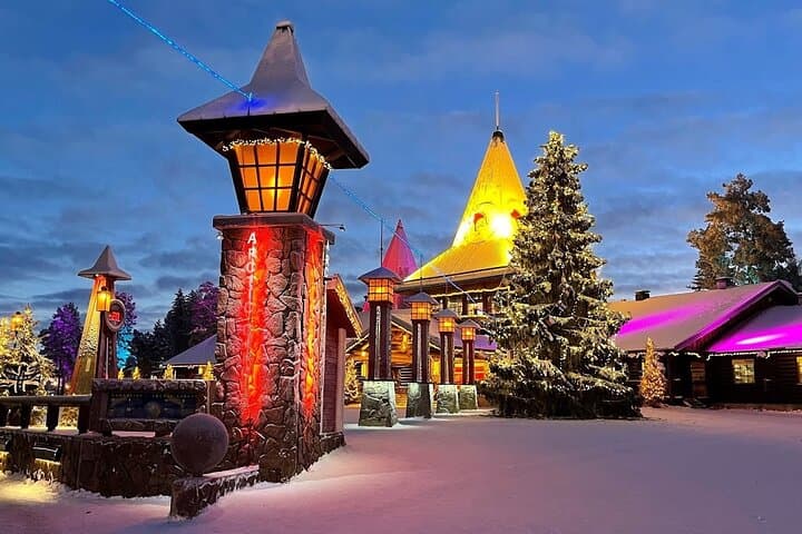 Santa Claus Village Guided Tour with Arctic Circle Certificate