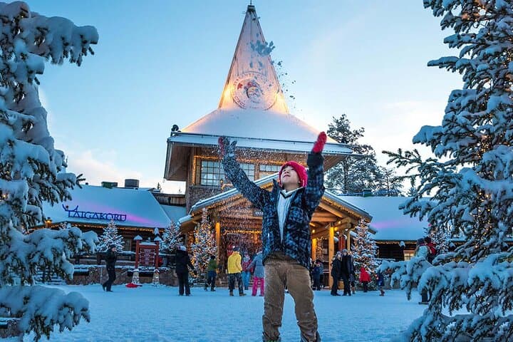 Santa Claus Village Guided Tour with Arctic Circle Certificate
