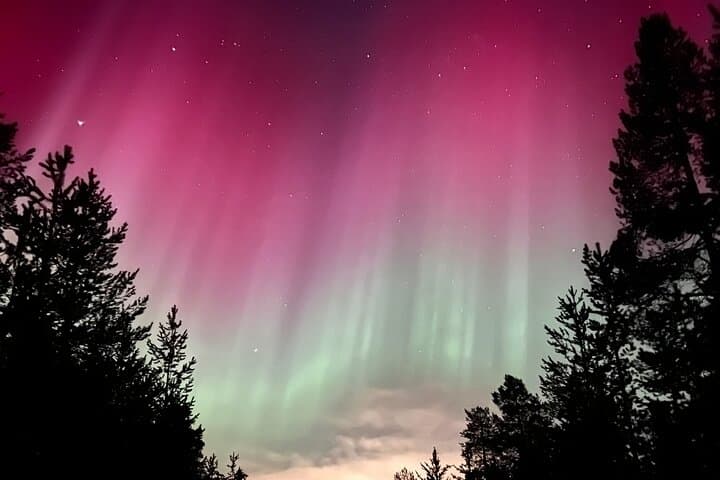 Aurora Camp and Open Fire Dinner