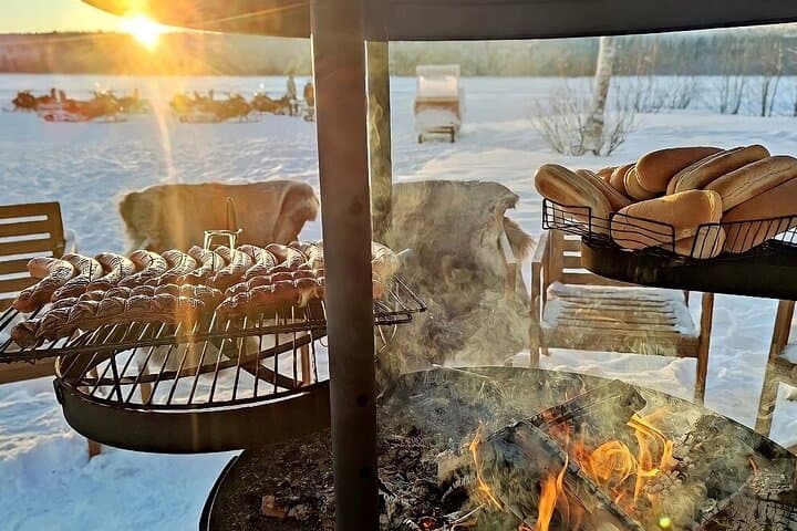 Rovaniemi: Ice Fishing from Private Lakefront Property & BBQ