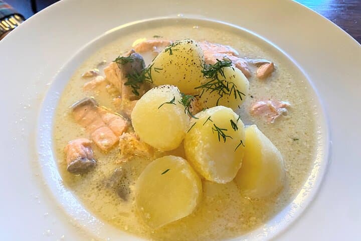 Creamy Salmon Soup