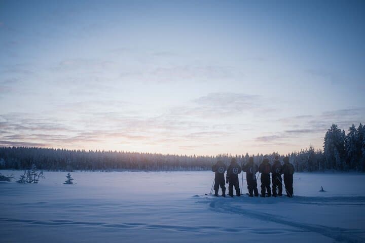 Backcountry skiing adventure