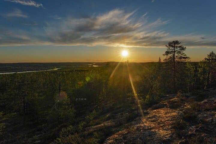 Magical Midnight Sun in Rovaniemi
