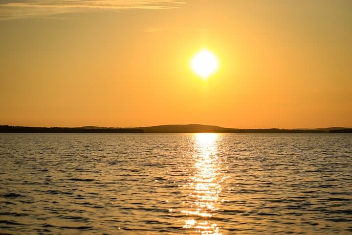 Canoeing under the Midnight Sun in Rovaniemi