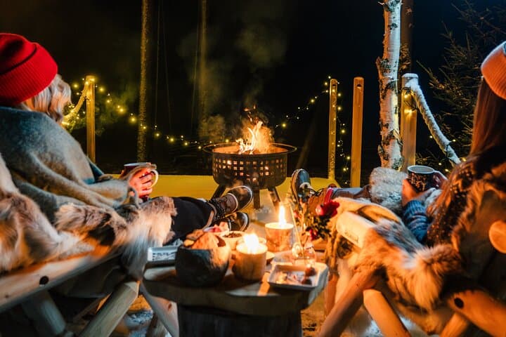 VIP Arctic Dream Dinner Private Glass Igloo and Aurora Experience