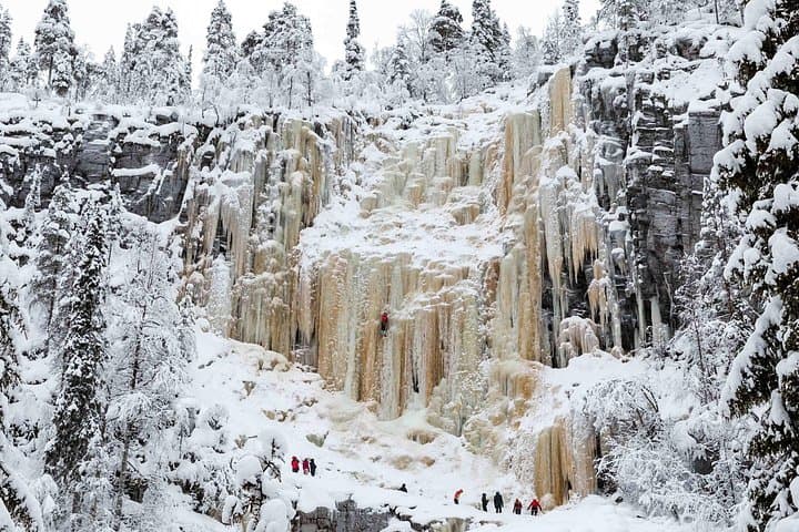 Kemijärvi Insider: Korouoma Frozen Waterfalls