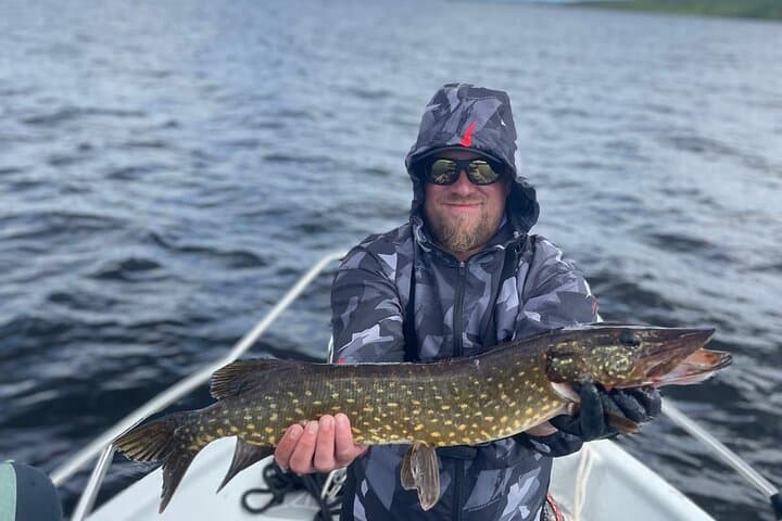 Pike fishing around Rovaniemi