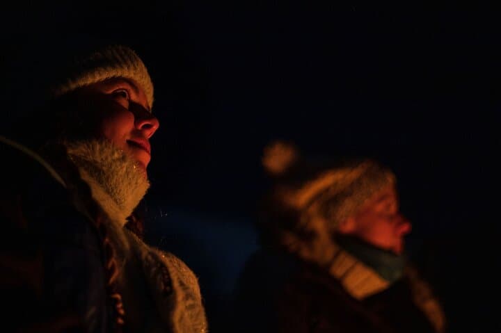 LEVI Adults Only Northern Lights Snowshoe Hunt (ALL INCLUDED)