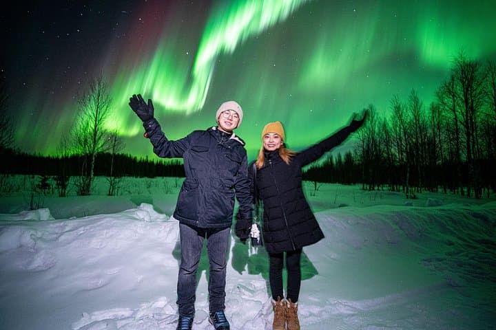 Rovaniemi: Northern lights - 100% Guarantee, Small-Group & Photos