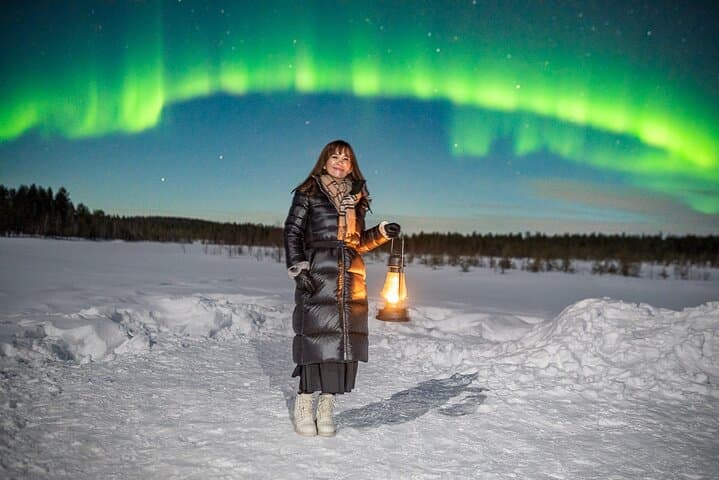 Private Northern Lights Photography Tour in Levi