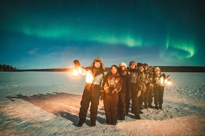 Northern Lights Hunting Photography Tour in Levi