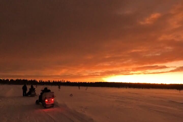 Snowmobile Experience 2h in Wild Lapland