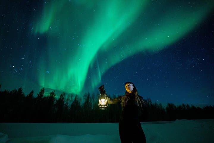 Rovaniemi:%100 Guaranteed Northern Lights Hunt&Small Group
